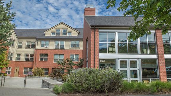 Emerson Hall on the Seattle Pacific University campus.